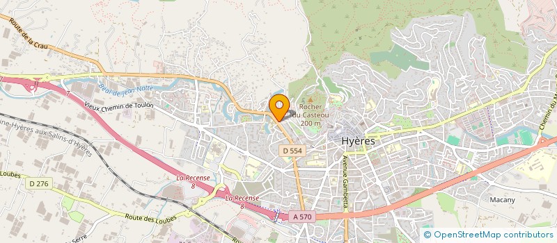 localisation de l'entreprise 928 833 805  à HYERES
