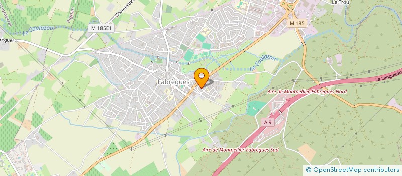 localisation de l'entreprise 928 841 915 à FABREGUES
