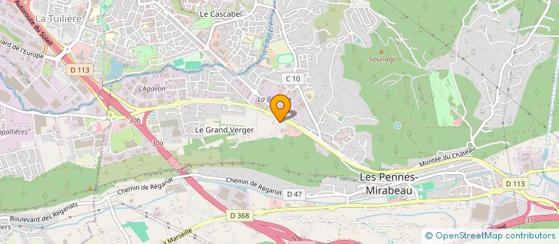 localisation de l'entreprise 928 859 602 à LES PENNES-MIRABEAU