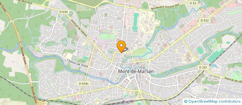 localisation de l'entreprise 928 874 973   MONT-DE-MARSAN