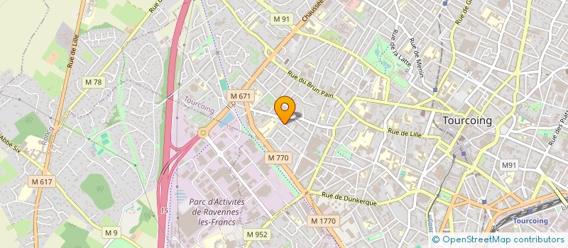 localisation de l'entreprise 928 875 871   TOURCOING