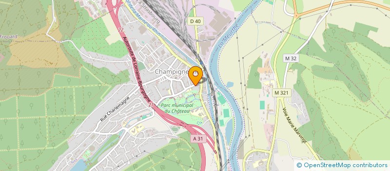 localisation de l'entreprise 928 877 414   CHAMPIGNEULLES