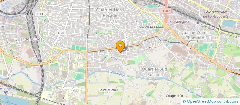 localisation de l'entreprise 928 886 134   AVIGNON