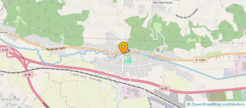 localisation de l'entreprise 928 898 436   CESSIEU