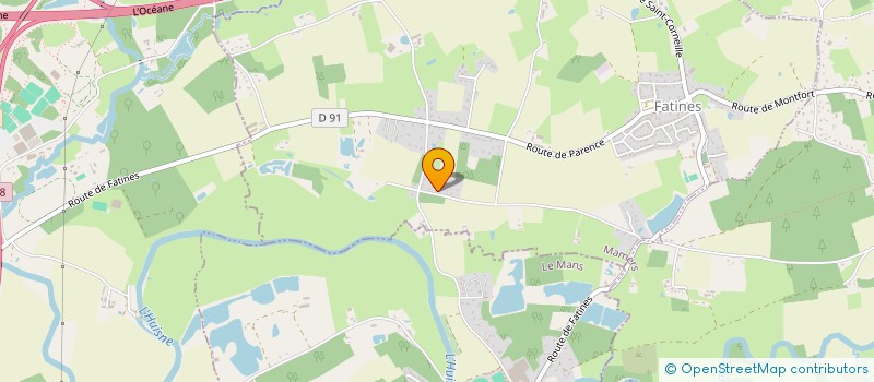 localisation de l'entreprise 928 925 544   FATINES