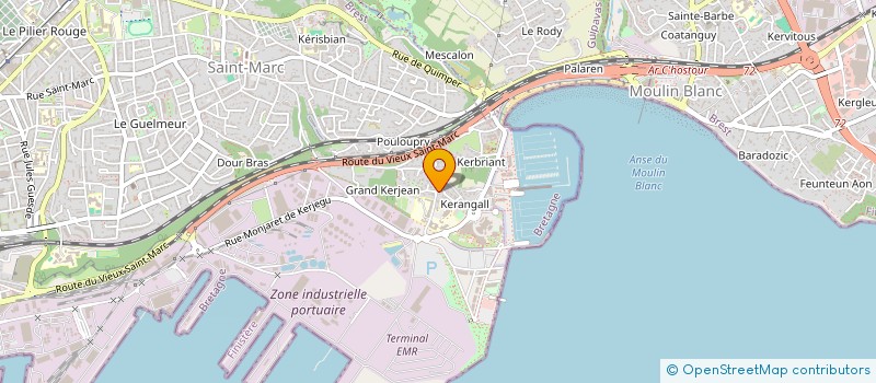 localisation de l'entreprise 928 943 406   BREST