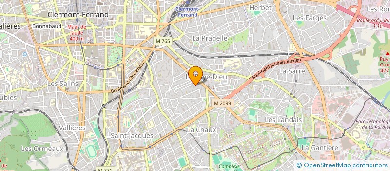 localisation de l'entreprise 928 951 391   CLERMONT-FERRAND