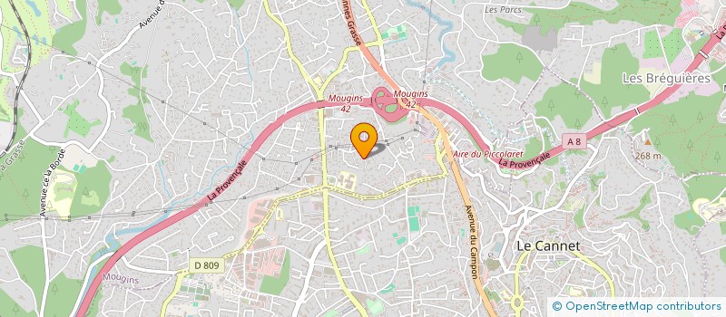localisation de l'entreprise 928 963 230 à MOUGINS