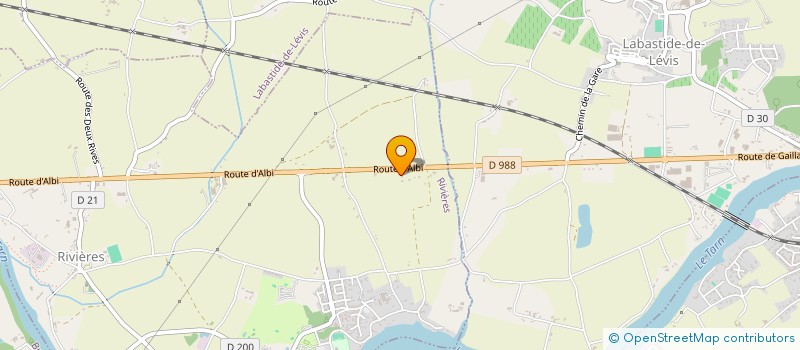 localisation de l'entreprise 928 978 386   RIVIERES
