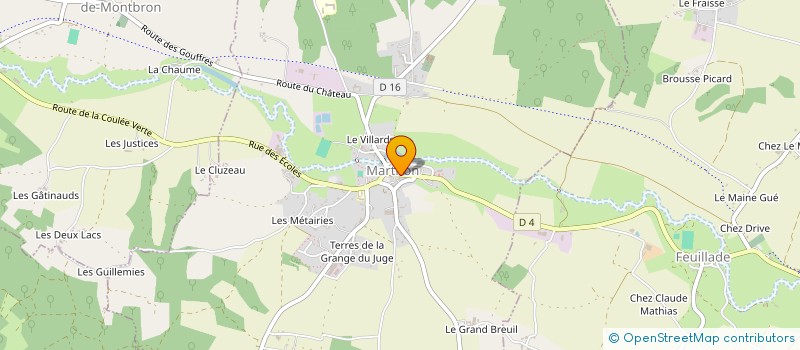 localisation de l'entreprise 928 982 388   MARTHON