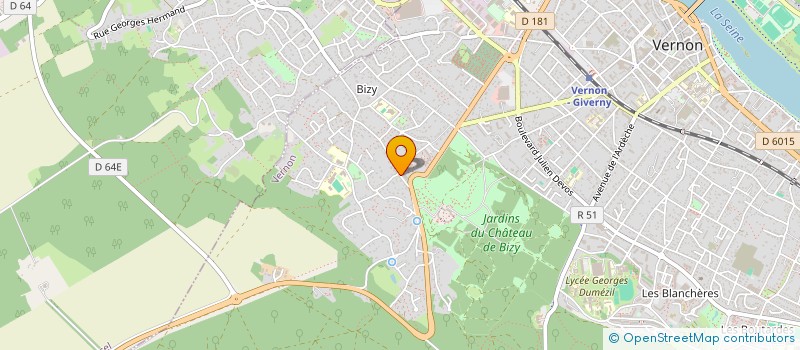 localisation de l'entreprise 928 984 285   VERNON