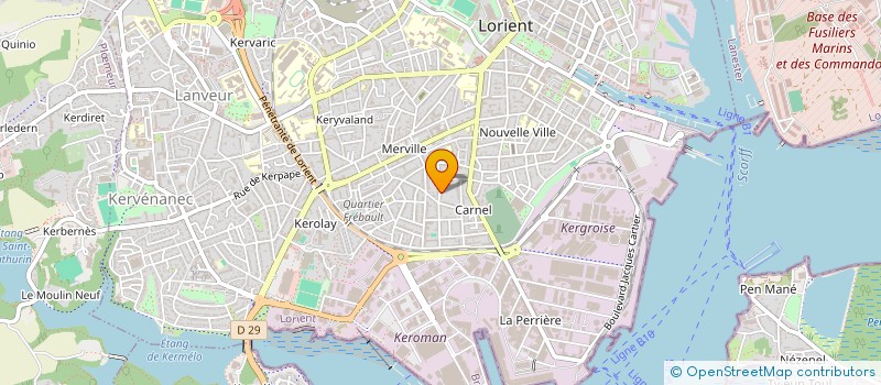 localisation de l'entreprise 929 021 053   LORIENT