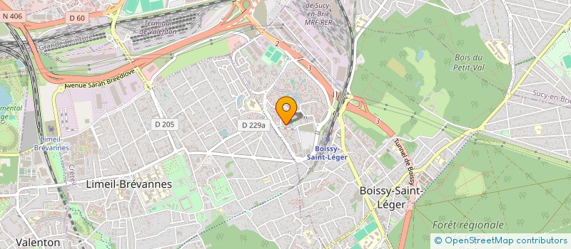 localisation de l'entreprise 929 022 267   BOISSY-SAINT-LEGER