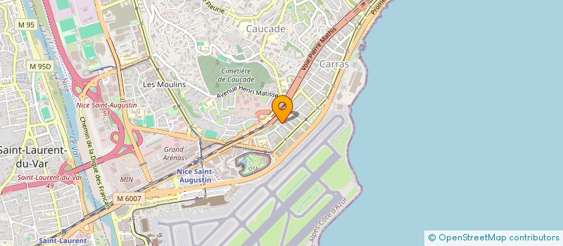 localisation de l'entreprise 929 031 417   NICE