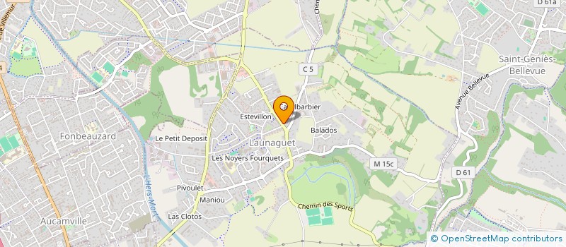 localisation de l'entreprise 929 036 267   LAUNAGUET