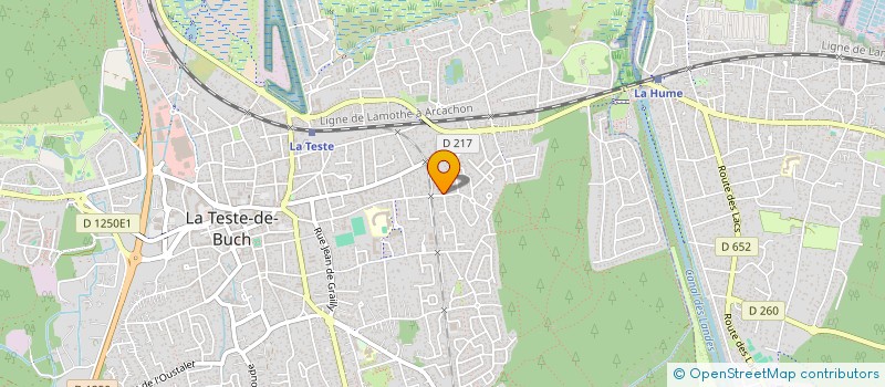 localisation de l'entreprise 929 044 535 à LA TESTE-DE-BUCH