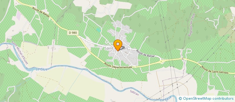 localisation de l'entreprise 929 054 385   BAGNOLS-SUR-CEZE