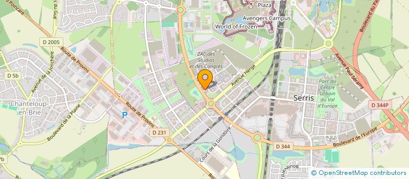 localisation de l'entreprise 929 063 717   POMPONNE