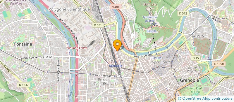 localisation de l'entreprise 929 070 878   GRENOBLE