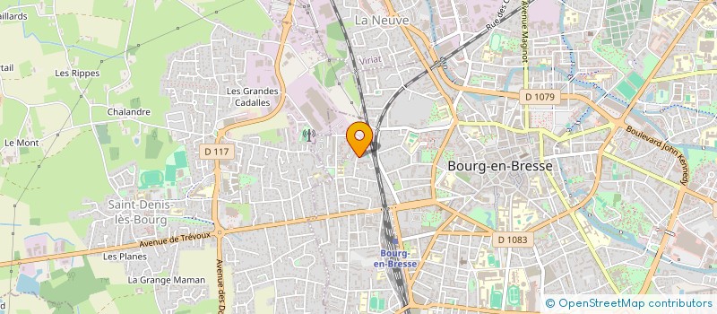 localisation de l'entreprise 929 115 962 à BOURG-EN-BRESSE