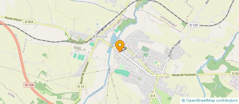 localisation de l'entreprise 929 122 562   GIMONT