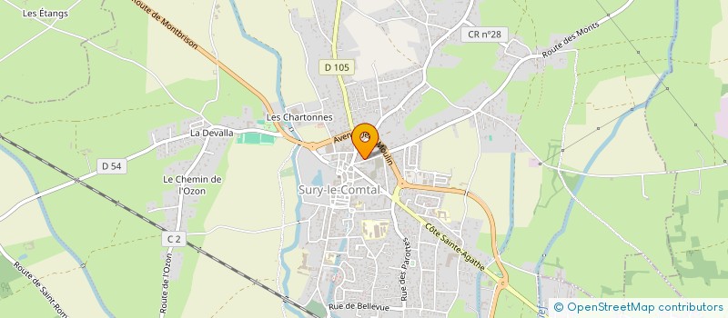 localisation de l'entreprise 929 129 245   SAINT-ETIENNE