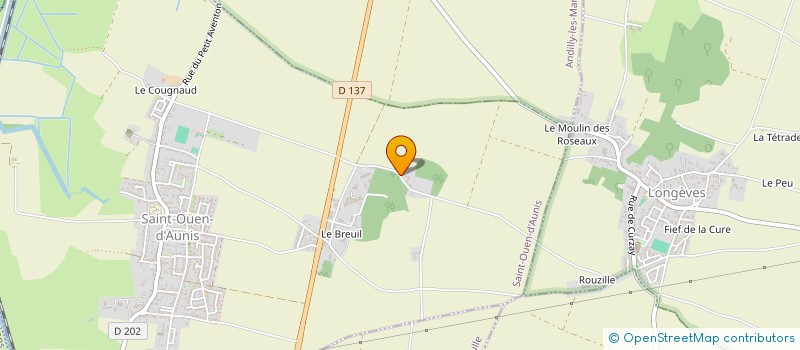 localisation de l'entreprise 929 138 022   SAINT-OUEN-D'AUNIS