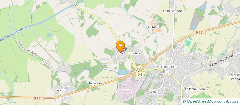 localisation de l'entreprise 929 153 351   CHAUMES-EN-RETZ