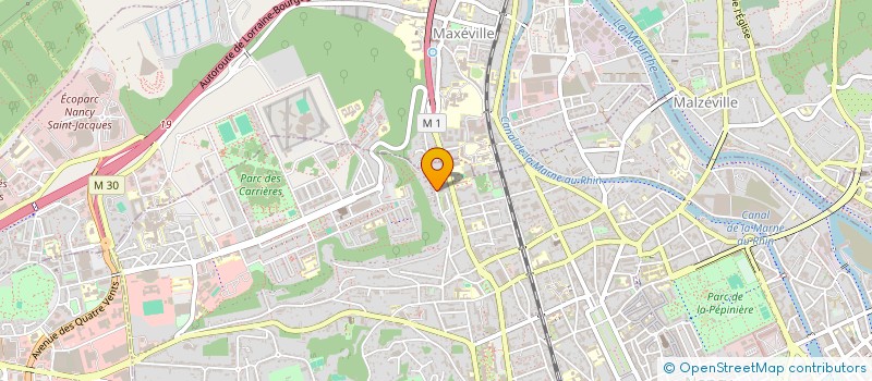 localisation de l'entreprise 929 176 790   NANCY