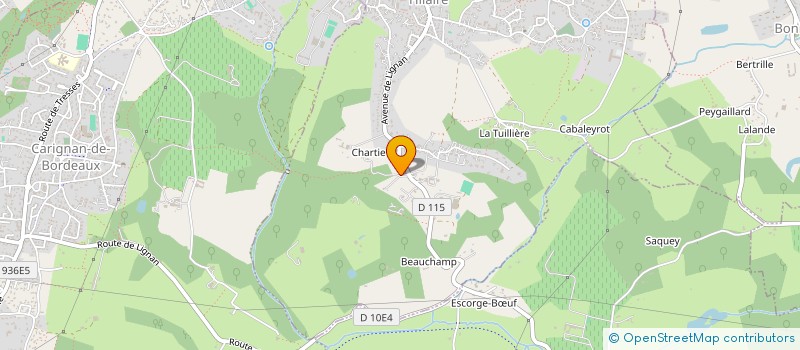 localisation de l'entreprise 929 179 661   CARIGNAN-DE-BORDEAUX