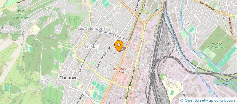 localisation de l'entreprise 929 221 851   CHENOVE