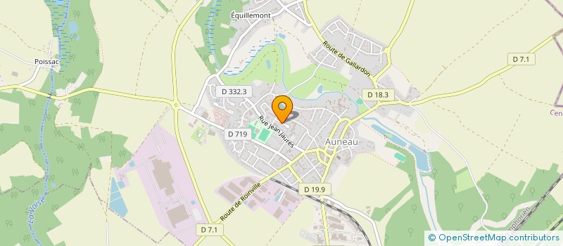 localisation de l'entreprise 929 234 086   AUNEAU-BLEURY-SAINT-SYMPHORIEN