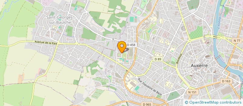 localisation de l'entreprise 929 253 961  à DIJON