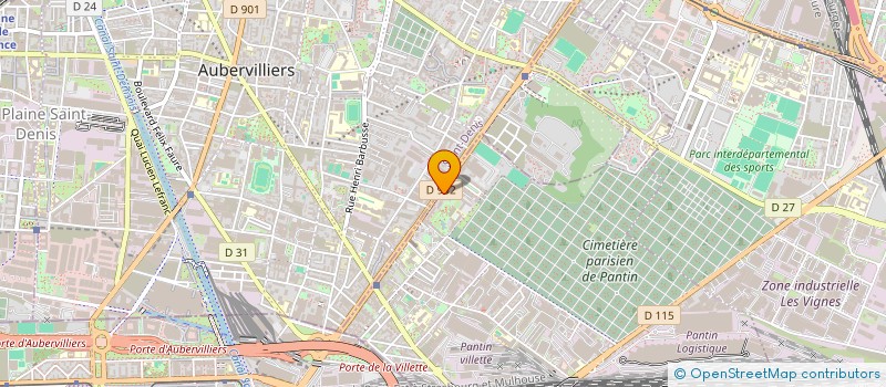 localisation de l'entreprise 929 261 378   PANTIN