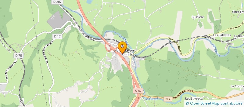 localisation de l'entreprise 929 302 503   CHARLIEU