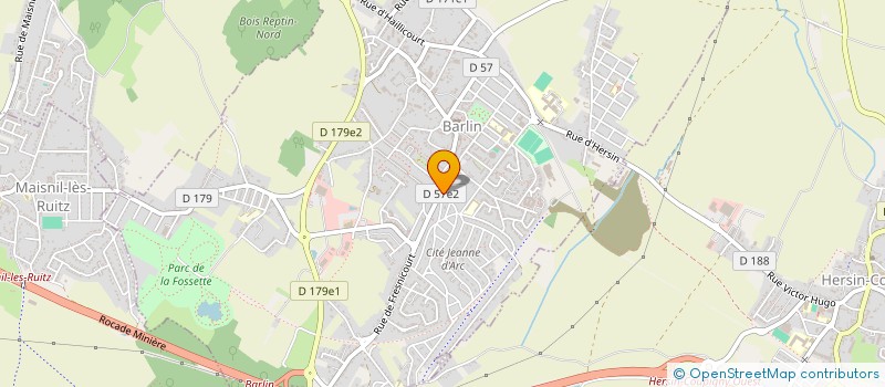 localisation de l'entreprise 929 331 379  à BRUAY-LA-BUISSIERE