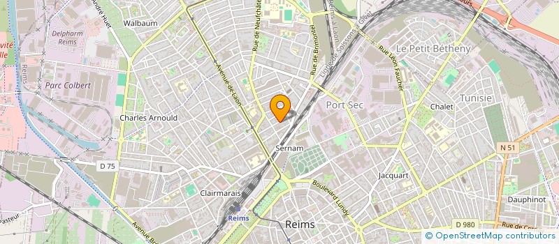 localisation de l'entreprise 929 340 594   REIMS