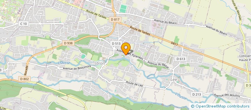 localisation de l'entreprise 929 353 795 à IDRON