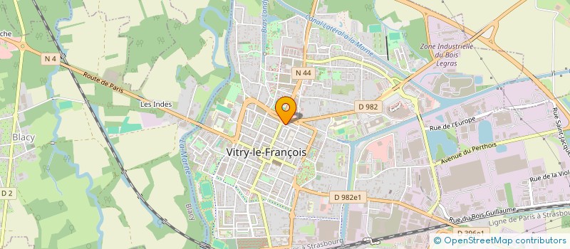 localisation de l'entreprise 929 355 659 à SAINT-DIZIER