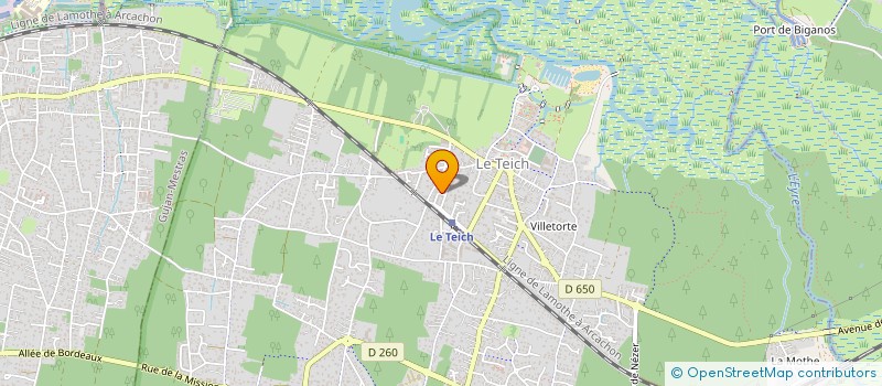 localisation de l'entreprise 929 361 723   LE TEICH