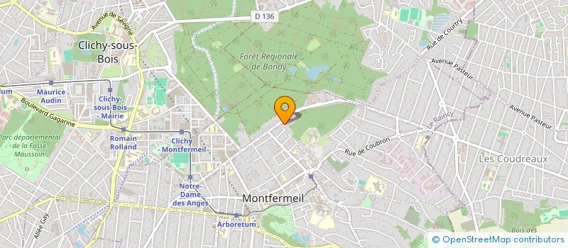 localisation de l'entreprise 929 362 374   MONTFERMEIL