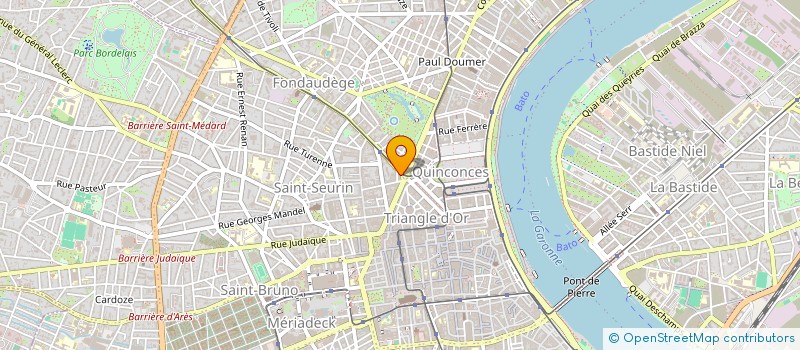 localisation de l'entreprise 929 368 876   BORDEAUX