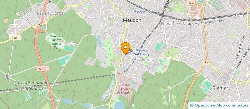 localisation de l'entreprise 929 375 640   MEUDON