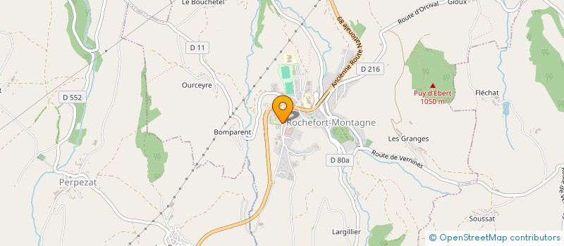 localisation de l'entreprise 929 405 025   ROYAT