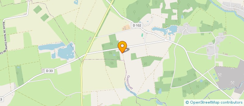 localisation de l'entreprise 929 449 056   GUENROUET