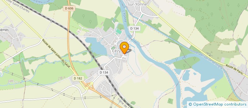 localisation de l'entreprise 929 453 041   CEZY