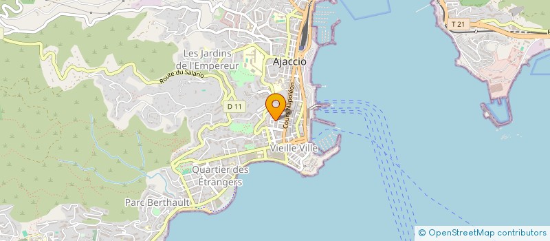 localisation de l'entreprise 929 475 549 à AJACCIO
