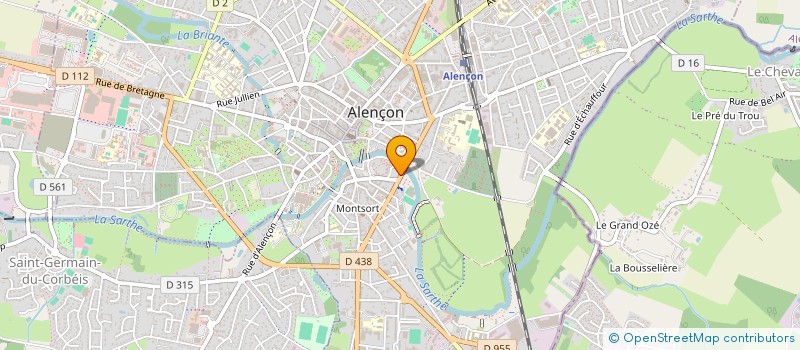 localisation de l'entreprise 929 492 635 à ALENCON