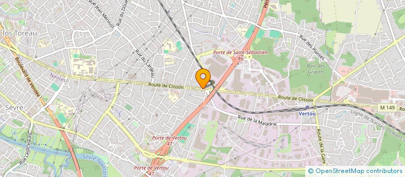 localisation de l'entreprise 929 501 914 à SAINT-SEBASTIEN-SUR-LOIRE