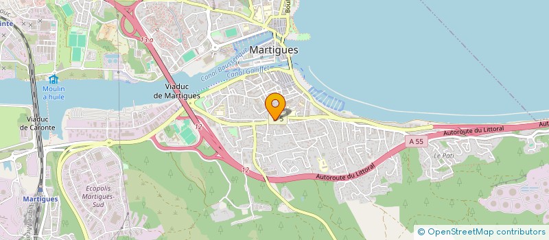 localisation de l'entreprise 929 527 976 à MARTIGUES